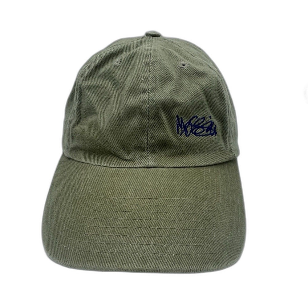 Vintage 90s Mossimo Script Snapback Hat Minimal Logo Cap